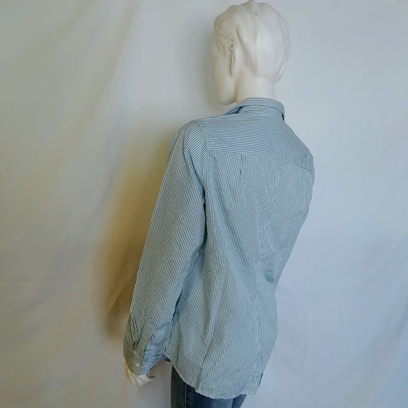 Frank & Eileen Barry Gingham Button Down Shirt - Picture 6 of 8